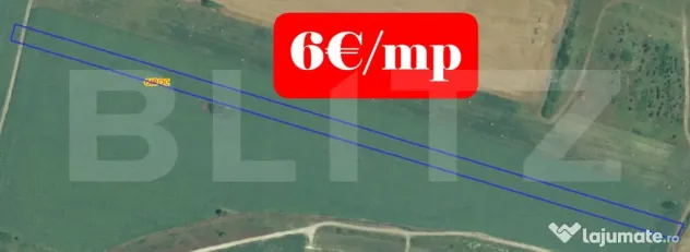 Teren extravilan 10000mp Giroc– oportunitate investiție