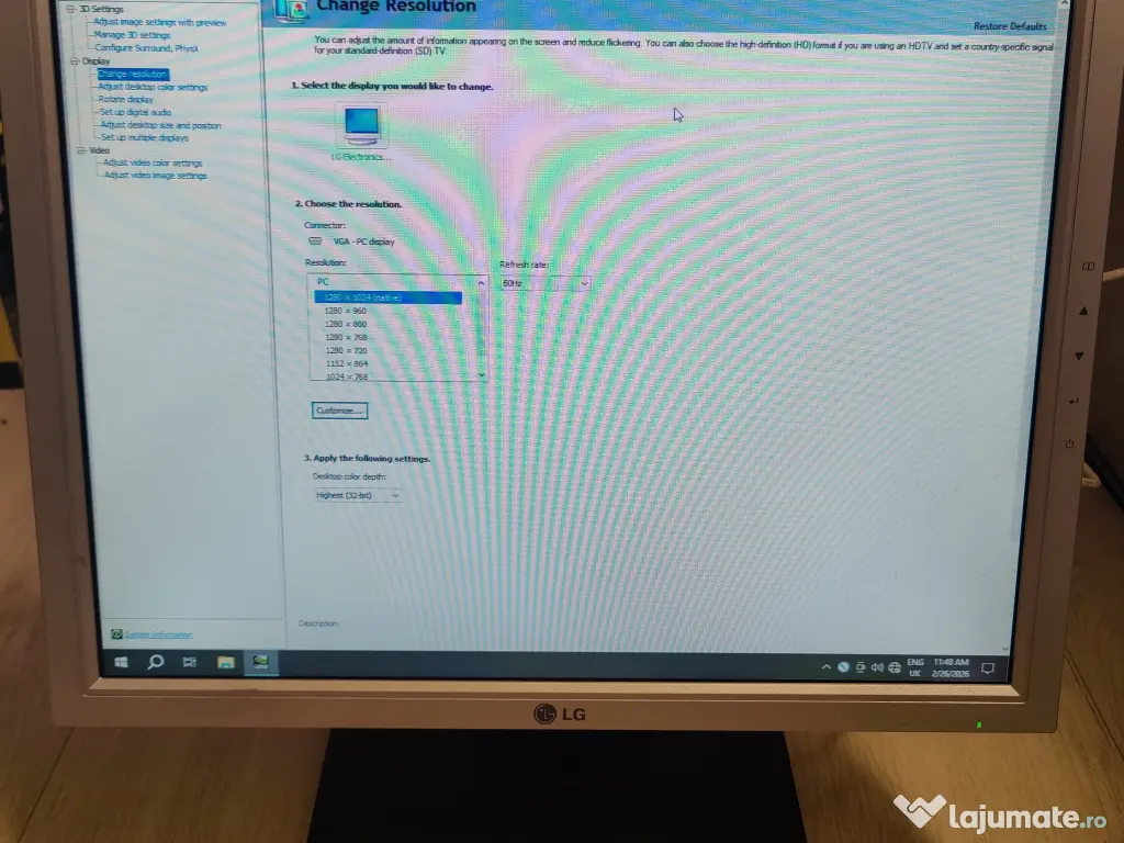 Dell Optiplex 7020 SFF + Monitor + Tastatura si mouse Dell