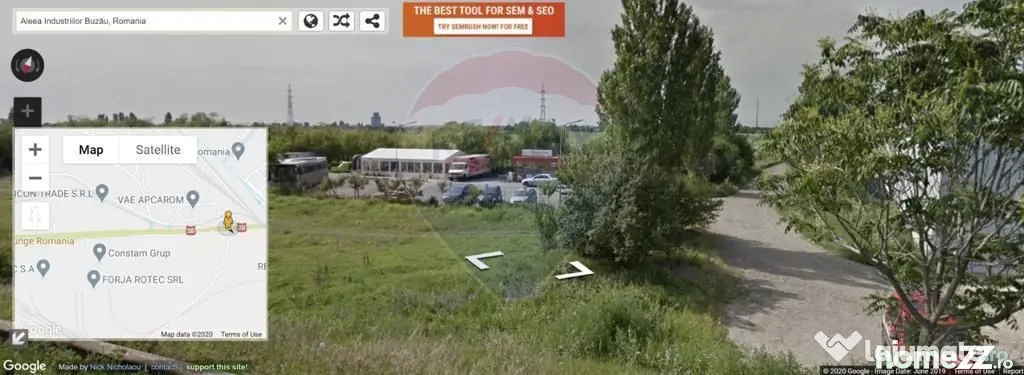 Teren intravilan Buzau / Bulevardul Industriei