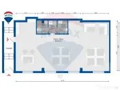 Spațiu comercial open space de vânzare, 102 mp, ultrace... 