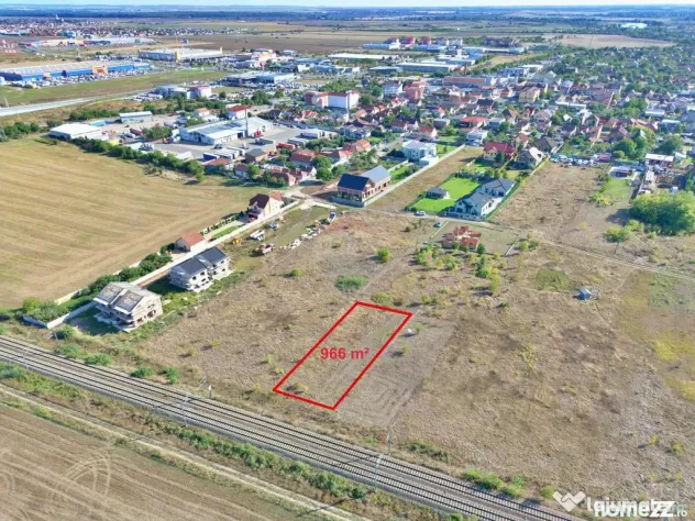 Teren intravilan 966 mp, Micalaca – zonă în dezvoltare