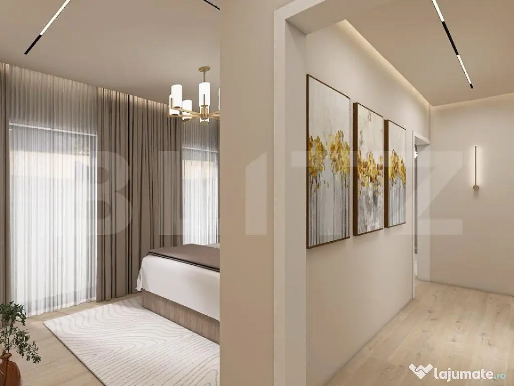 Ansamblu rezidential compus din 8 case, 115 mp, teren 500 mp