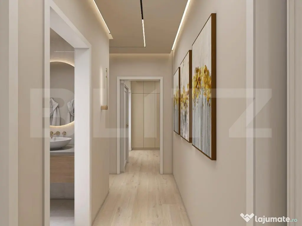 Ansamblu rezidential compus din 8 case, 115 mp, teren 500 mp