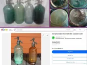 Sticle de sifon extrem de rare