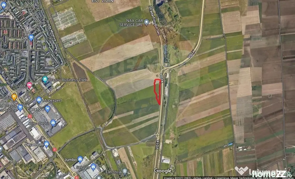 Teren intravilan, 5315 mp, Centura Braşov