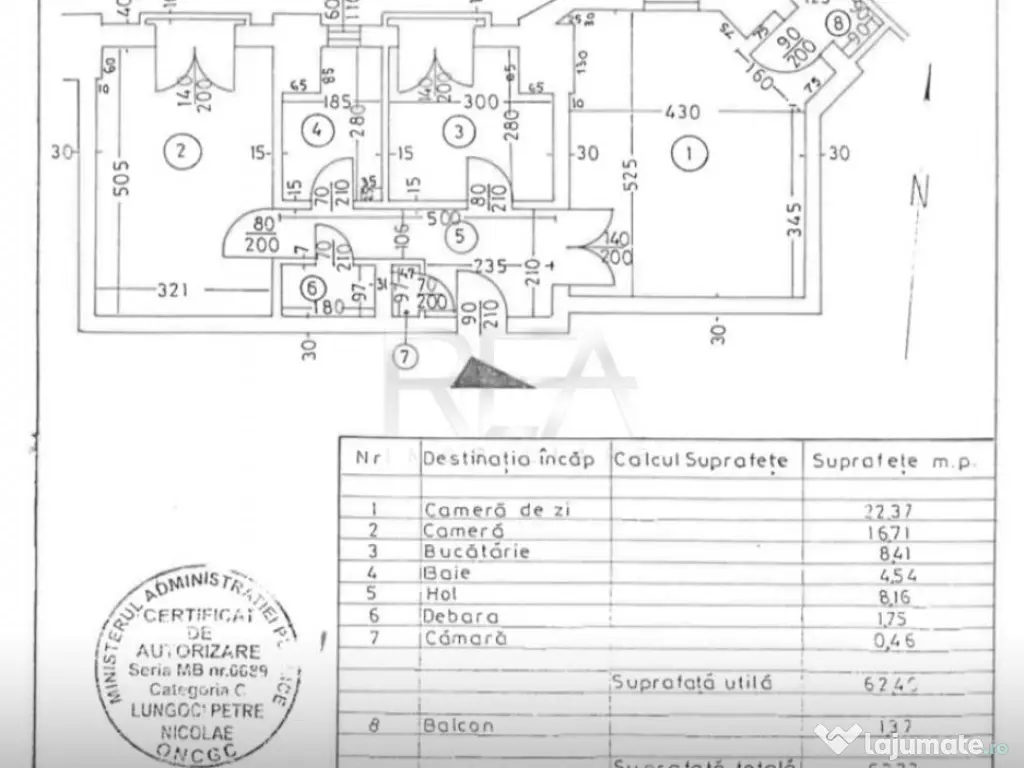 2 camere-Decomandat-Bulevardul Libertatii