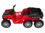 ATV electric pentru copii Kinderauto HL699 6x6, 4x 45W, 12V 14AH #red 