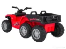 ATV electric pentru copii Kinderauto HL699 6x6, 4x 45W, 12V 14AH #red