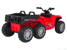ATV electric pentru copii Kinderauto HL699 6x6, 4x 45W, 12V 14AH #red