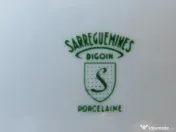 Set porțelan franțuzesc 12 persoane - SARREGUEMINES DIGOIN 