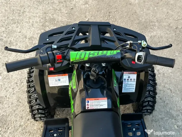 ATV electric NITRO Dusty VX Cross 1000W 36V Snowy tyres Green