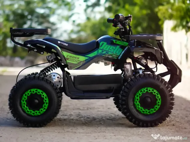 ATV electric NITRO Dusty VX Cross 1000W 36V Snowy tyres Green