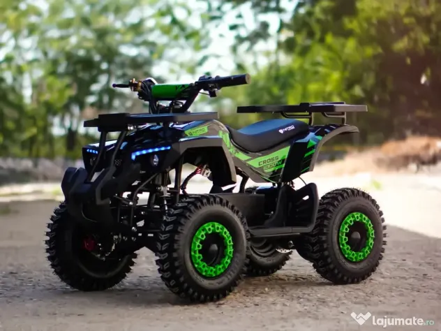 ATV electric NITRO Dusty VX Cross 1000W 36V Snowy tyres Green