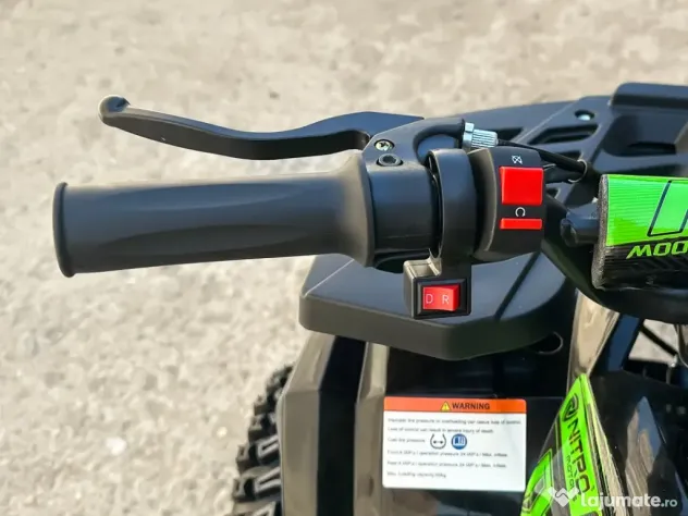 ATV electric NITRO Dusty VX Cross 1000W 36V Snowy tyres Green