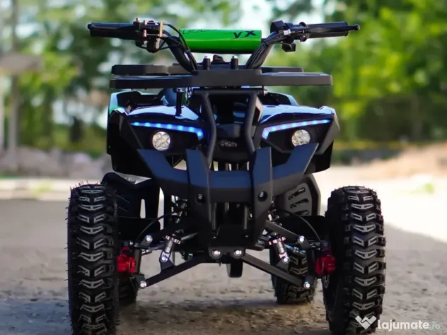 ATV electric NITRO Dusty VX Cross 1000W 36V Snowy tyres Green