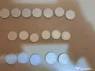 Monede romanesti vechi si monede Grecia, Spania, Turcia, Italia, Sua, Uk