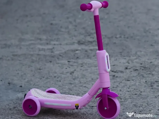 Trotineta electrica Kinderauto Aquamist cu aburi, lumini 30W 6V Pink
