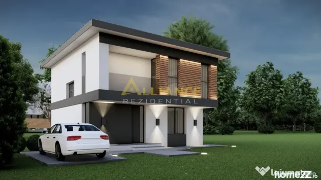 Ansamblu rezidential _200m pana la statia de autobuz _strada
