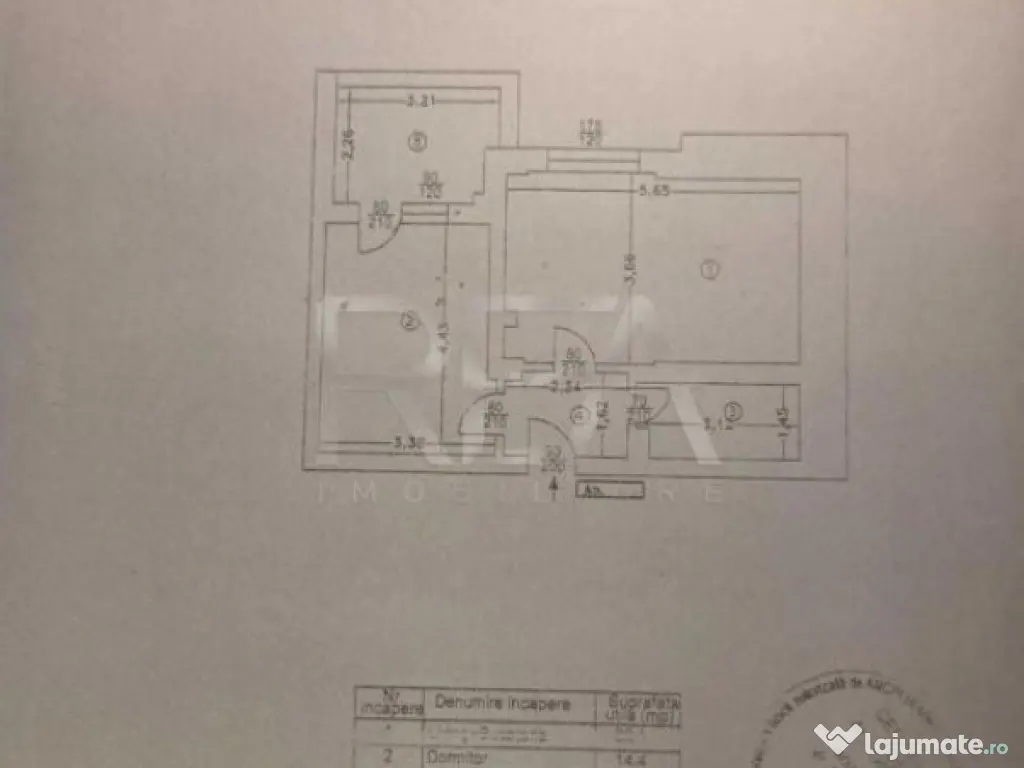 2 camere mobilat cu loc de parcare - 10 min Dimitrie Leonida