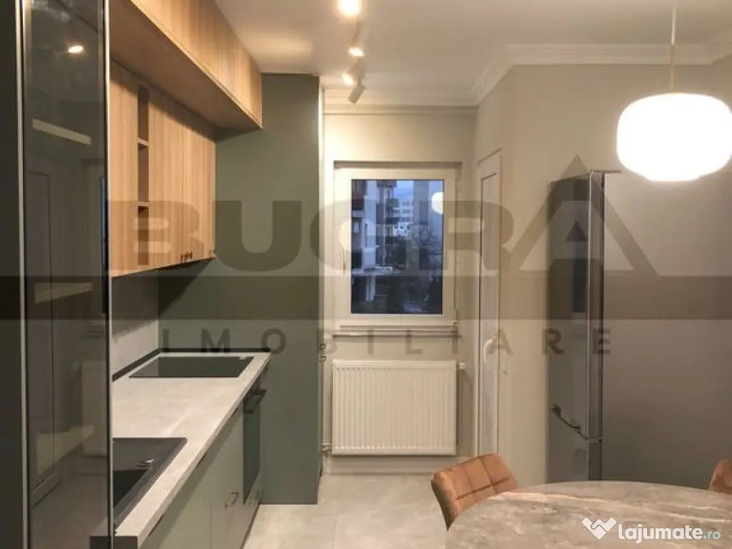 Apartament de 3 camere ultrafinisat prima inchiriere, 65m...