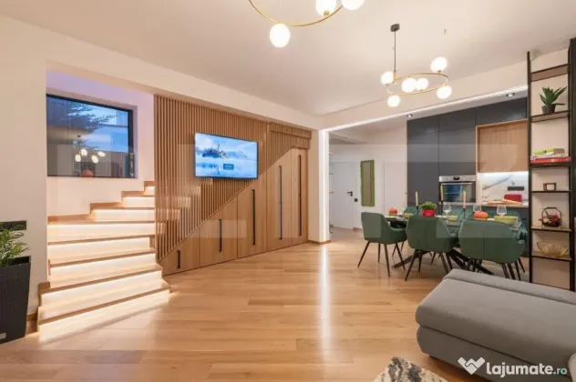 Duplex, 130 mp, 270 mp teren, 5 camere, zona strazii Buna zi