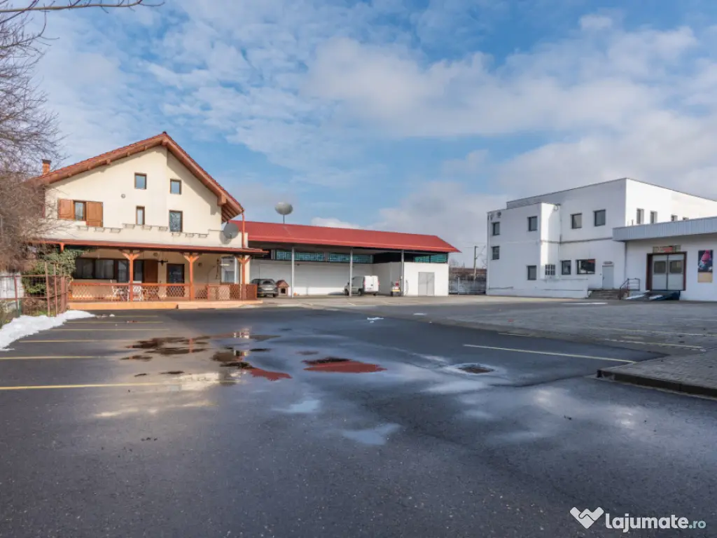 Spatiu industrial/comercial P+1, 3400 mp utili, teren 4000 m