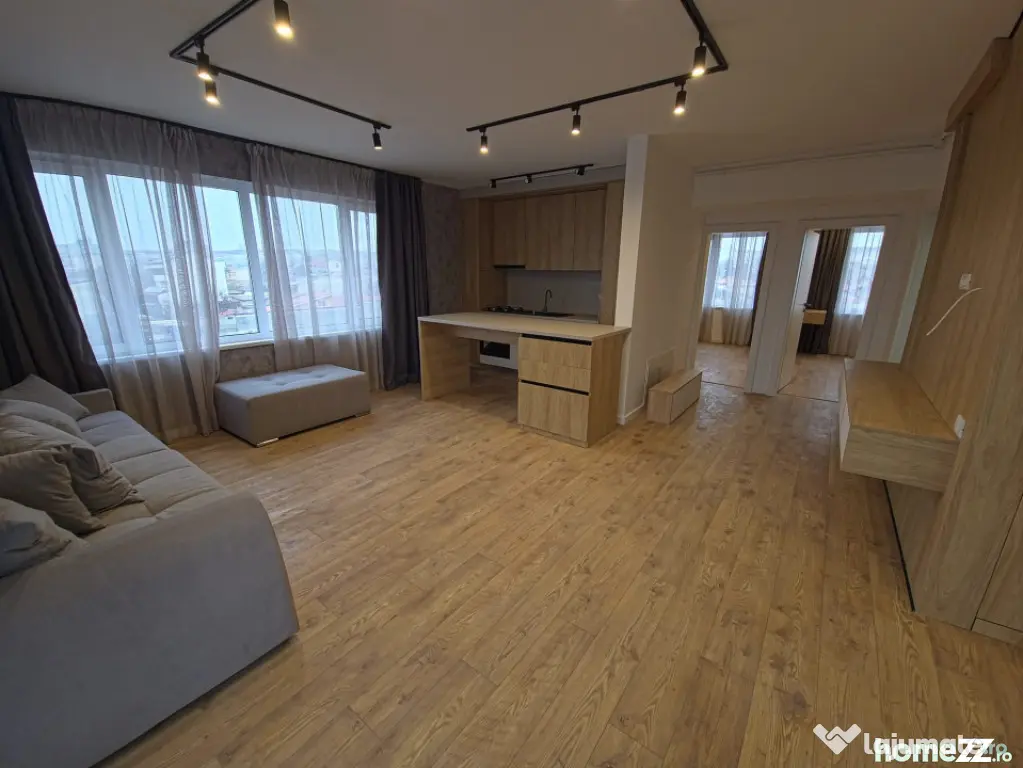Dacia apartament 3 camere nou incalzire pardoseala loc parca