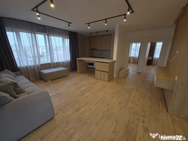 Dacia apartament 3 camere nou incalzire pardoseala loc parca