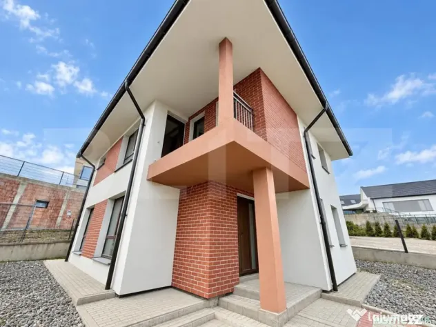 Casă Individuală nouă – 119 mp Utili, Teren 584 mp, St - Dezmir (Cluj)