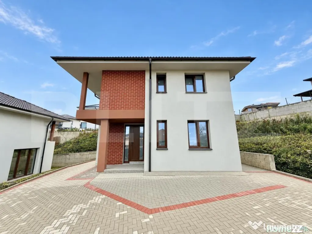 Casă Individuală nouă – 119 mp Utili, Teren 584 mp, St - Dezmir (Cluj)