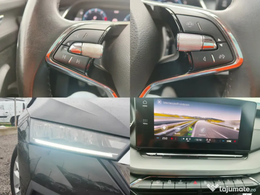 Skoda Octavia IV 2022 Ceasuri digitale, full LED