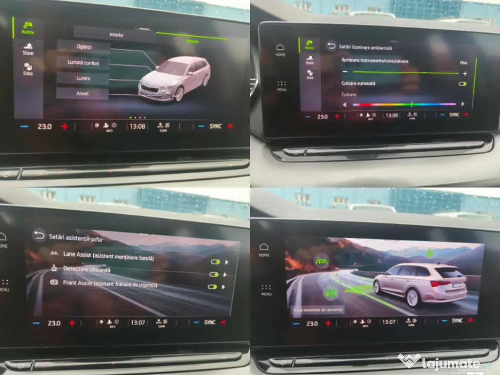 Skoda Octavia IV 2022 Ceasuri digitale, full LED