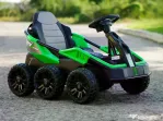 UTV electric pentru 2 copii Kinderauto BJSX2319 6x6 300W 24V Green
