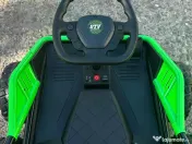 UTV electric pentru 2 copii Kinderauto BJSX2319 6x6 300W 24V Green