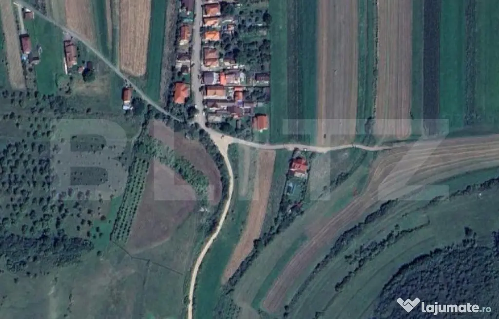 Teren cu autorizatie de constructie si proiect de casa. 1000 - Luna De Sus (Cluj)