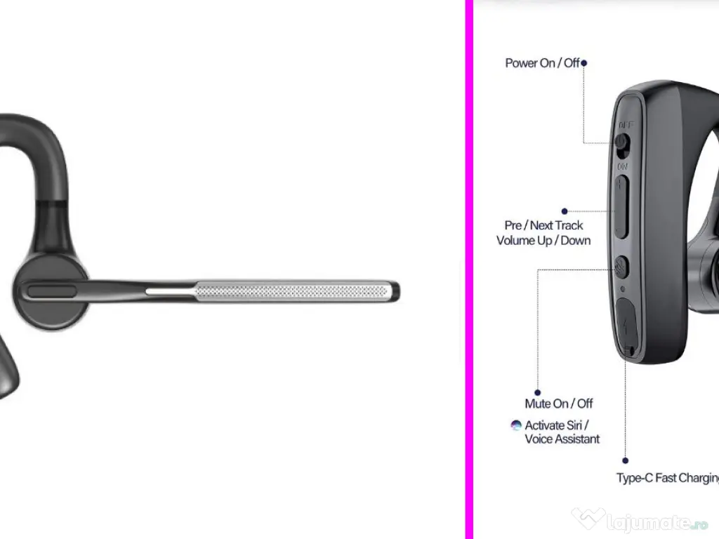 Casca Bluetooth wireless TANAT