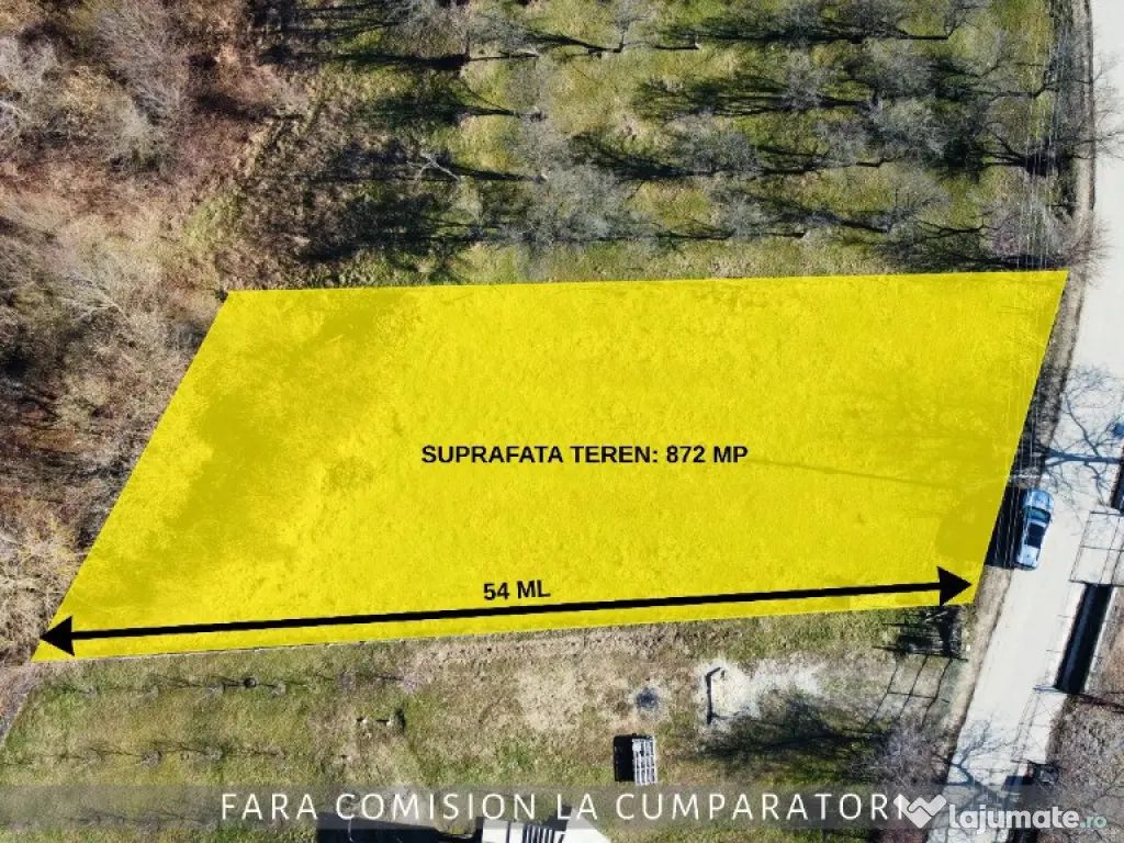 TEREN 872 MP, ZONA LINISTITA, AER CURAT