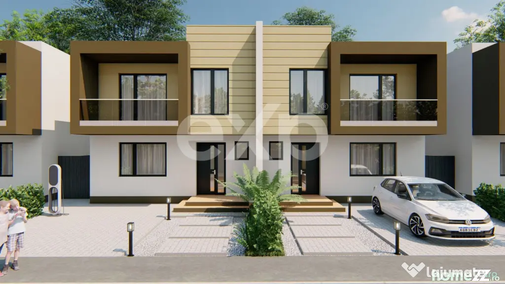 Proiect NOU de case cu 4 camere Trivale | Zona Platou