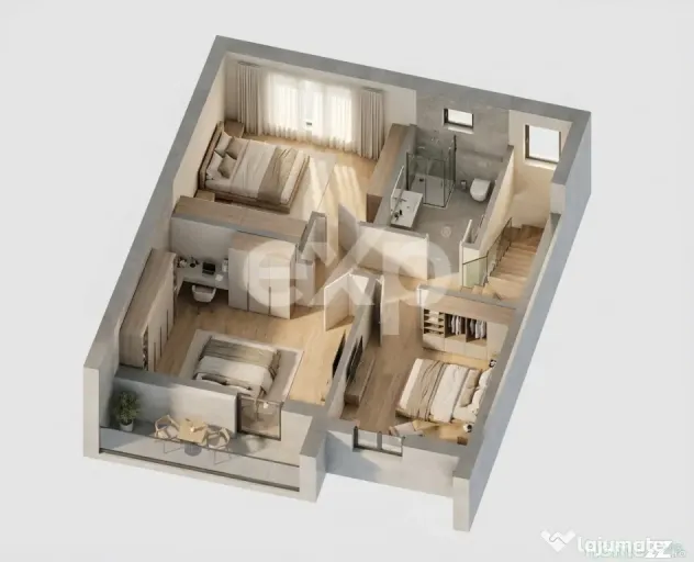 Proiect NOU de case cu 4 camere Trivale | Zona Platou