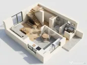 Proiect NOU de case cu 4 camere Trivale | Zona Platou 