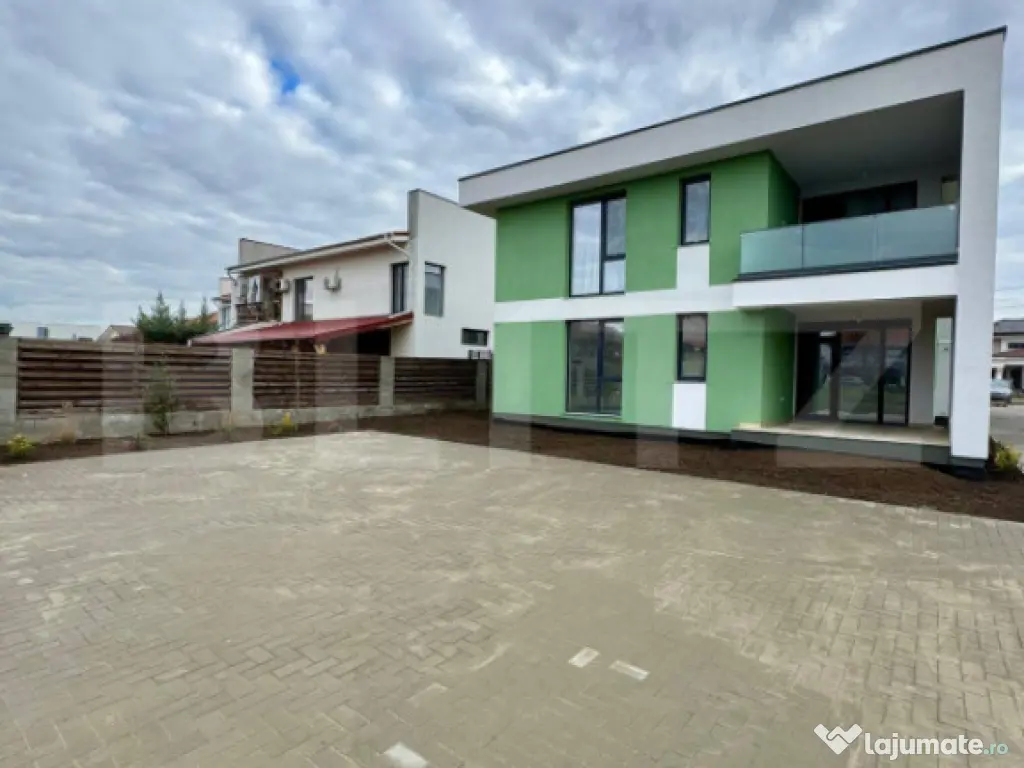 Apartament modern, 3 camere, terasă încălzită, grădină