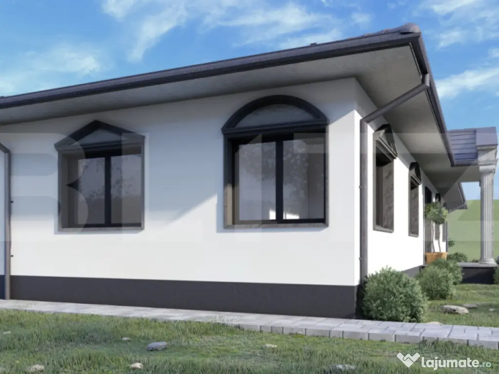 Casă în Zona Centru | 77 mp utili | Teren 854 mp | Garaj |