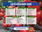 Vand Rasad Rosii Ardei Vinete Castraveti Varza | Rasaduri Legume 2026