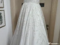 Rochie mireasa prințesă cu trenă