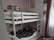 Pat suprapus copii ikea (90*200) cu saltele ikea .s.