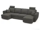 Vand canapea extensibila Tony U Shape Plus Grey 320 x 140 x 90 cm