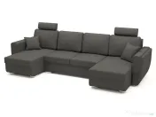 Vand canapea extensibila Tony U Shape Plus Grey 320 x 140 x 90 cm