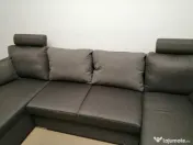 Vand canapea extensibila Tony U Shape Plus Grey 320 x 140 x 90 cm