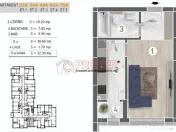 Garsonieră finalizată – 32,30 mp | Disponibilă pe 