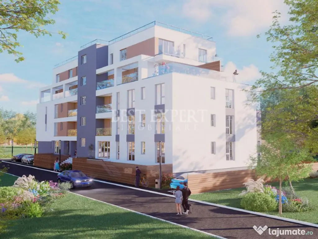 2 Camere Geam Baie si Incalzire Pardoseala -600 m STB